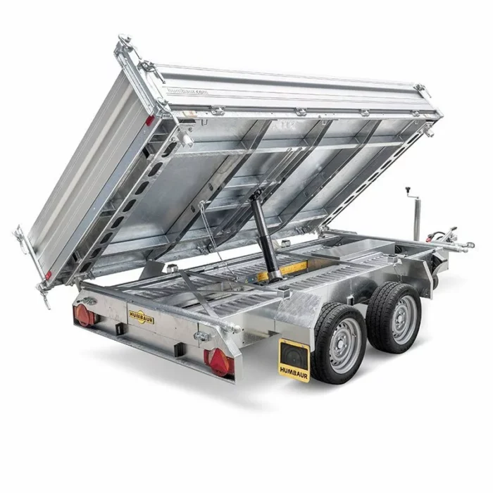 Benne tribenne HTK 2700.27 HUMBAUR – deux essieux, 2700kgs