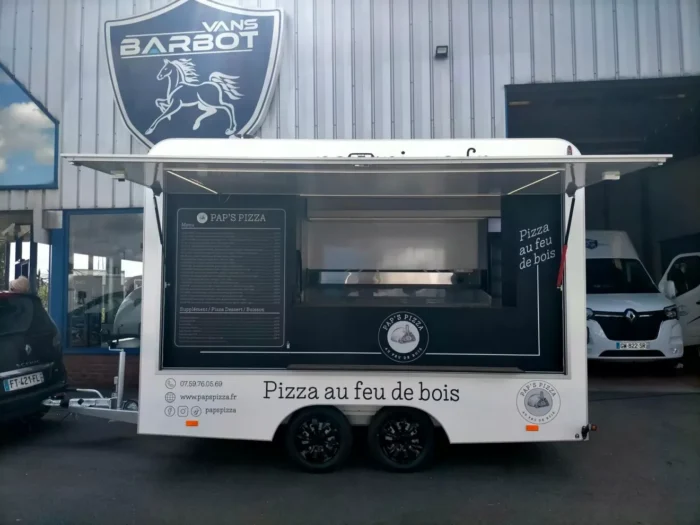 Remorque à pizza FOODTRUCK 360